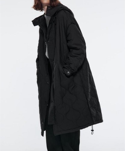 Zara quilted parka - quilted,