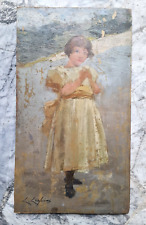 piccolo dipinto quadro PITTORE