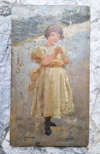 Piccolo dipinto quadro pittore - quadro,