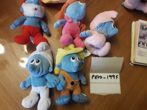 Peluche puffi peyo - puffi, peyo-die