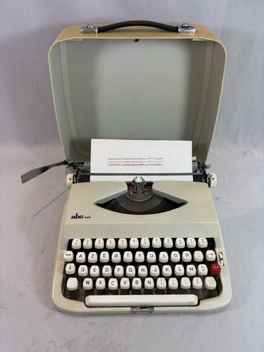 Macchina scrivere abc 1500 - abc,