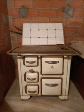 termostufa a legna Helios Extra da revisionare e mancante del coperchio bollitor