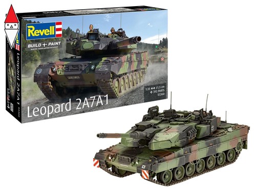 Kit revell leopard 2a7a1 - 1/35,