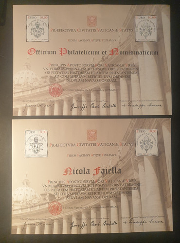 Francobolli vaticano set - vaticano, 2
