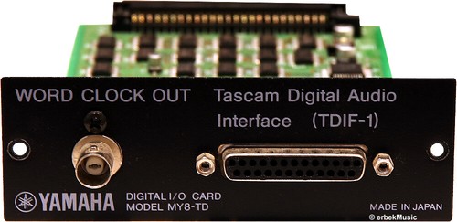 Scheda digitale tdif yamaha - scheda,