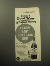 1954 lemon hart - 1954, rum