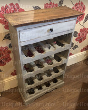 Mobiletto vino rustico shabby