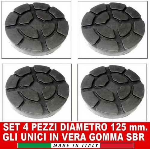 Pezzi tamponi 125 mm - d, per