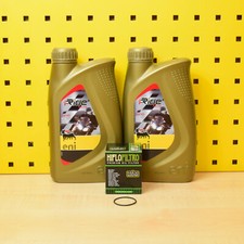 Gilera Nexus / Sp 500 03-16 / Fuoco 500 Set Filtro Olio + Agip Eni i-Ride 5W40