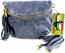 BORSA A MANO Cross Body GRIGIO
