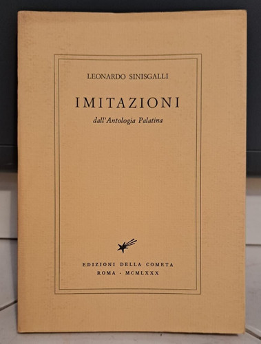Sinisgalli imitazioni edizioni - sinisgalli,