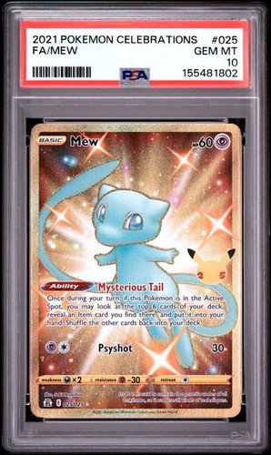 Mew 025 celebrazioni oro - celebrazioni,