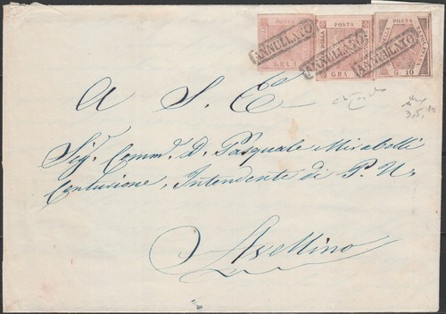 Napoli lettera diretta a - 23,