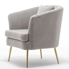 Sedia Poltrona in Tessuto e