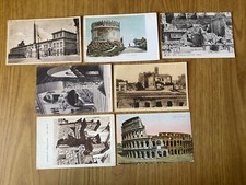 LOTTO 7 CARTOLINE ROMA BASILICA EMILIA COLOSSEO TEMPIO MINERVA 22