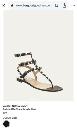 Sandali valentino rockstud - valentino,