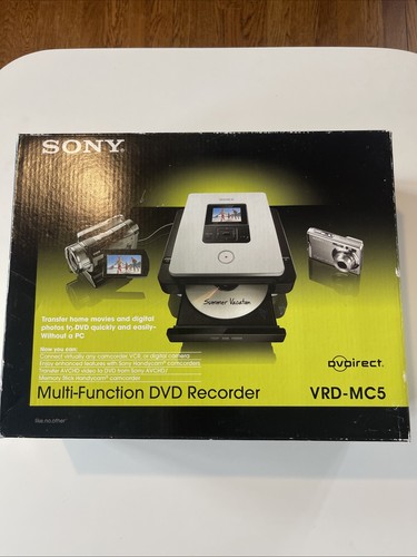 Sony vrd mc5 registratore - registratore, dvd