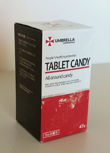 Tablet candy umbrella - candy,