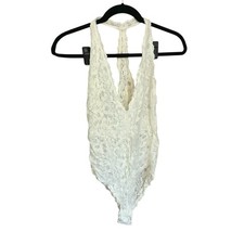 Tuta media bianca in pizzo