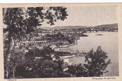 Cartolina trieste riviera - cartolina, ,riviera