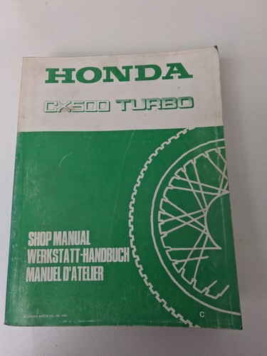 Honda 500 turbo manuale - 500,