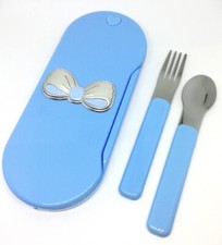 Children's Blue Bow Cutlery