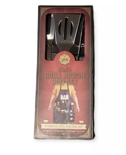Nuovo set barbecue papà - nuovo,