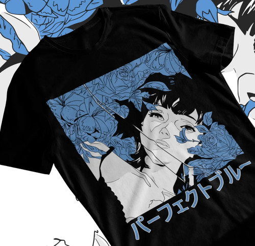 Shirt anime perfetta - t-shirt, blu