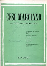 CESI-MARCIANO ANTOLOGIA PIANISTICA PER LA GIOVENTU' -Fasc. II-RICORDI 1971