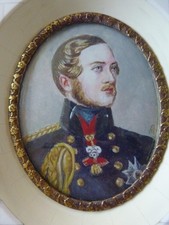 Miniatura dipinto ritratto