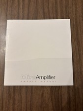 Amplificatore integrato Rega Mira 3 manuale proprietario
