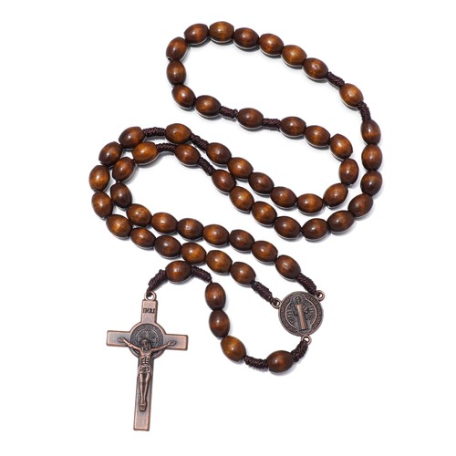 Collana perline rosario - collana,