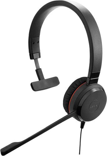 Evolve cuffie mono jack - uc,