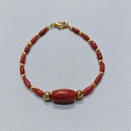 Bracciale corallo naturale - corallo,