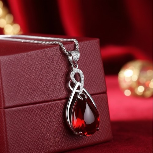 Natural red chalcedony - natural,