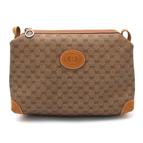 Borsa gucci tela marrone - tela,