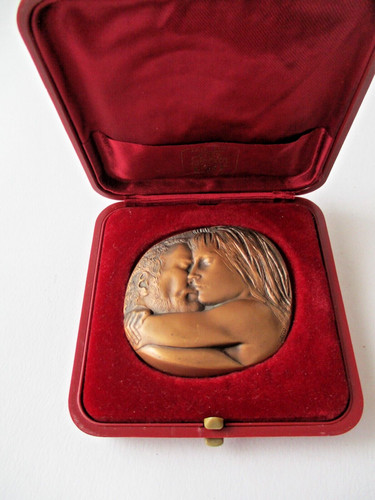 Emilio greco medaglia bronzo - greco,
