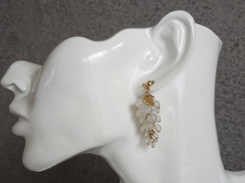 Uva orecchini con - uva, plastica