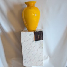 VENINI LABUAM GIALLO OPALINO "VENINI 98" FIRMATO E VISIBILE ALLA BASE-ORIGINALE