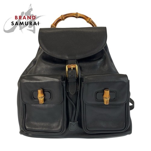 Borsa zaino gucci pelle di - zaino, in