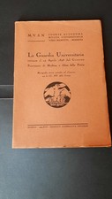 M.V.S.N. COORTE Milizia Ciro Menotti Modena LA GUARDIA UNIVERSITARIA 1939 mvsn