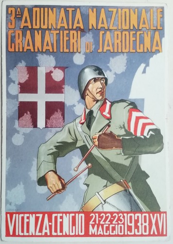 Cartolina adunata nazionale - cartolina, 3