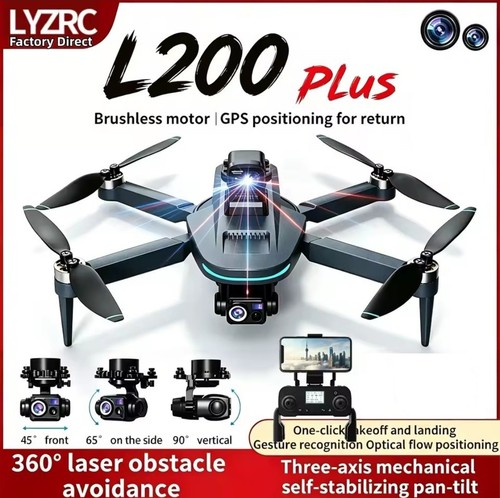 Drone l200 pro plus gps - l200, doppia