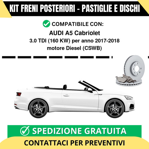 Kit freni posteriori per - kit,