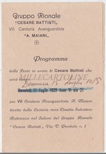 GRUPPO RIONALE CESARE BATTISTI