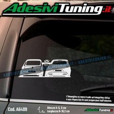 Adesivo Respect Fiat Punto Evo e Alfa Romeo Mito - Sticker Decal