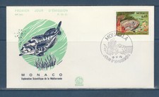 MONACO   enveloppe 1er jour