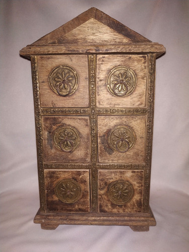 Vintage scatola porta gioielli - vintage,