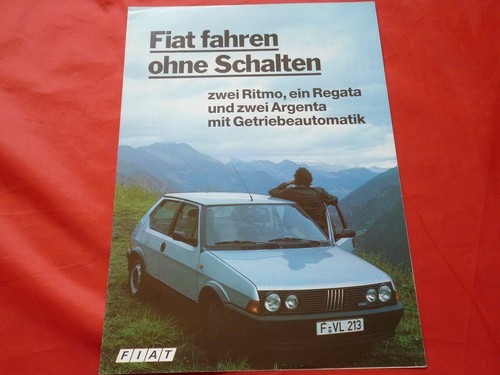 Fiat ritmo regata - fiat,