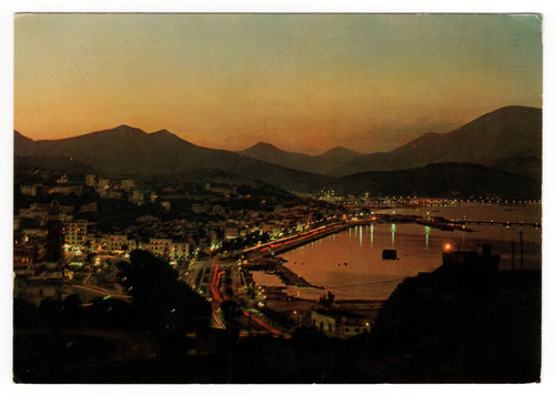 Gaeta veduta notturna porto - veduta,